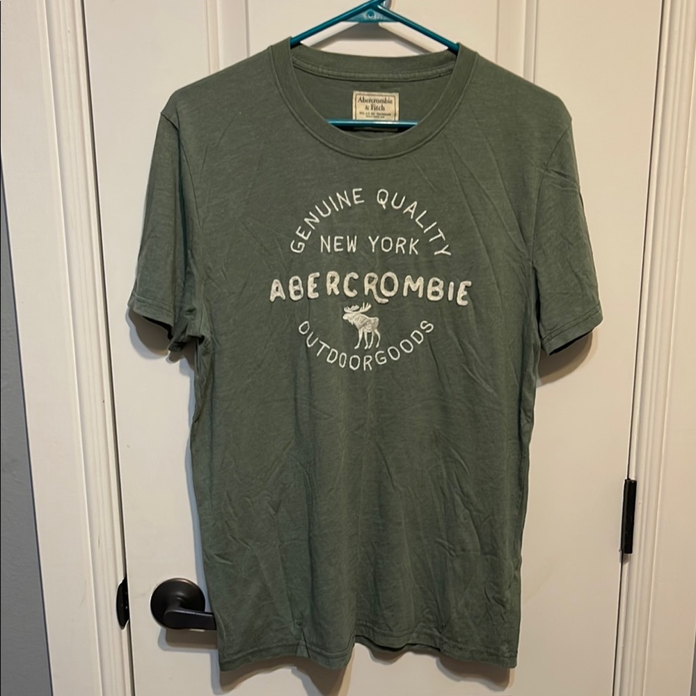 Abercrombie & Fitch Green Short Sleeve Tee